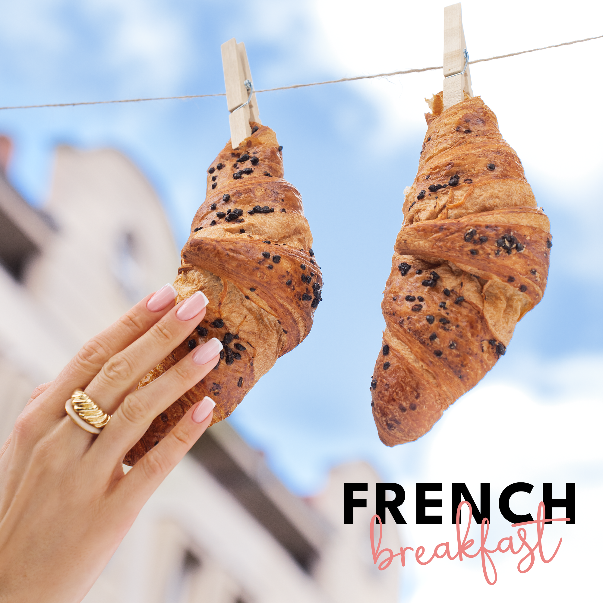 zestaw lakierów hybrydowych z kolekcji French Breakfast Eclair